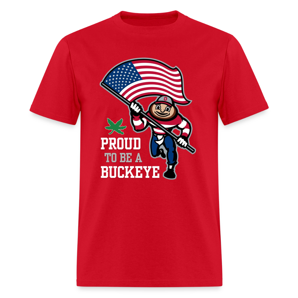 Proud to Be a Buckeye Men's T-Shirt - red