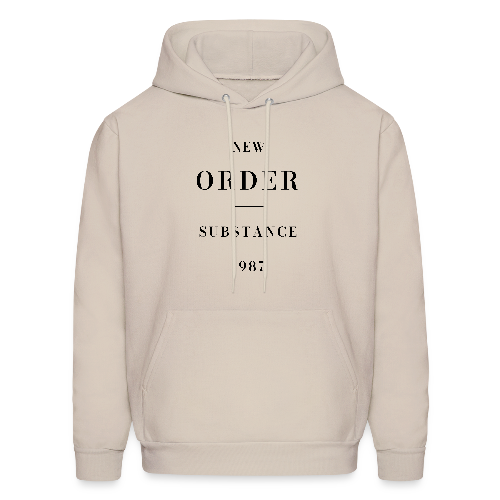 New Order Substance 1987 Men's Hoodie - Sand