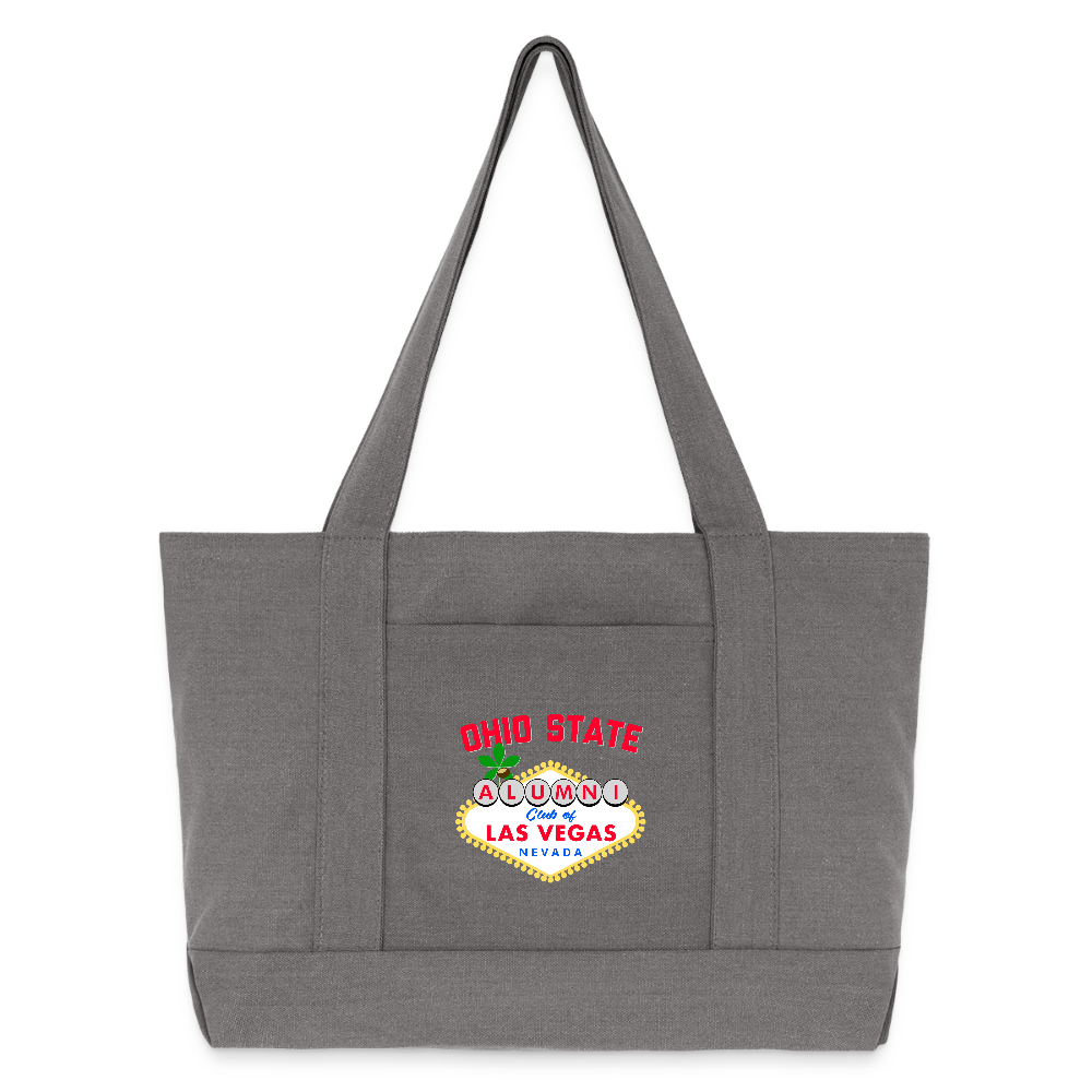 OSAC Cotton Pigment Dyed Tote Bag - charcoal grey