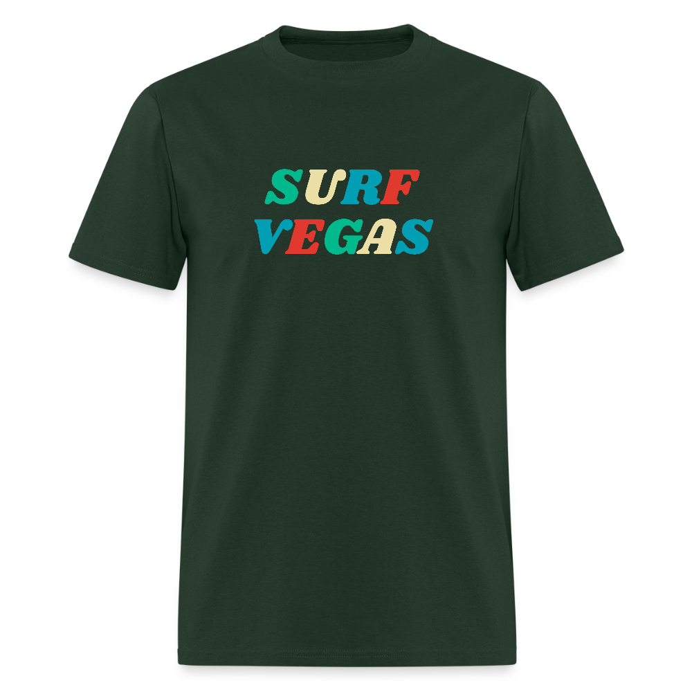 Surf Vegas Unisex Classic T-Shirt - forest green