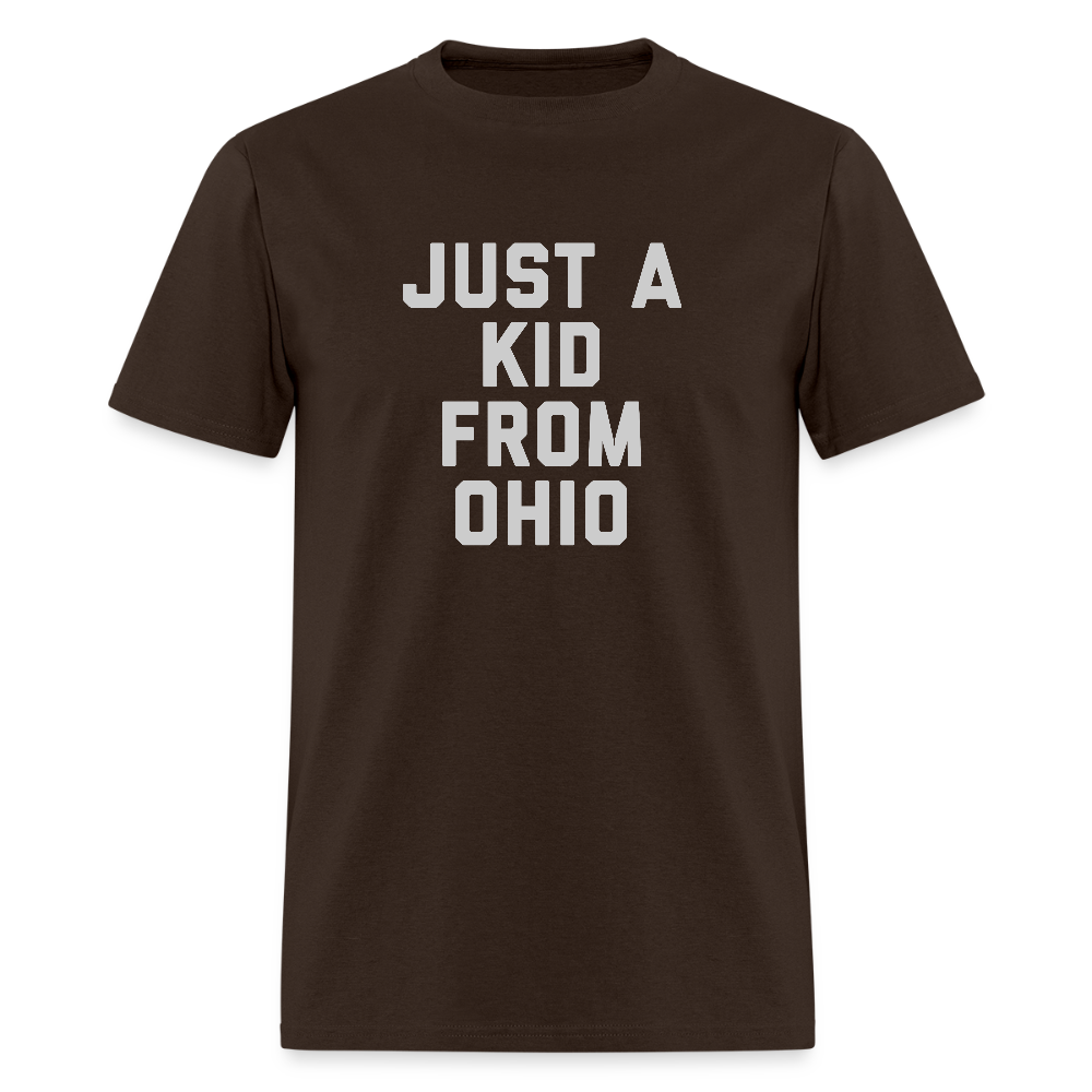 Just a Kid From Ohio Unisex Classic T-Shirt - brown
