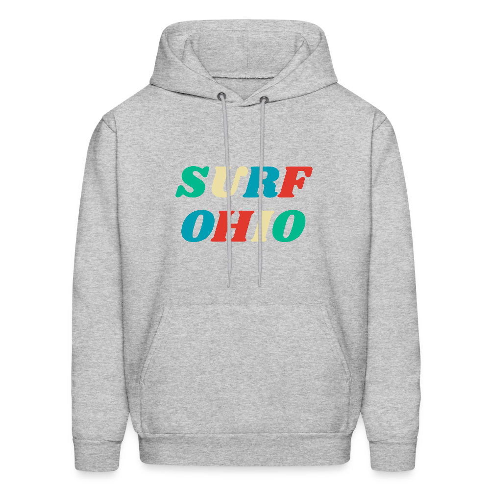 Surf Ohio Men's Hoodie - heather gray