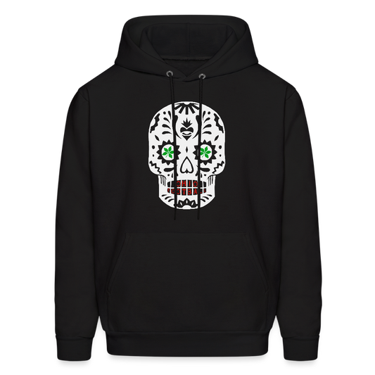 Sugar Skulls Ohio Football Men's Hoodie - black