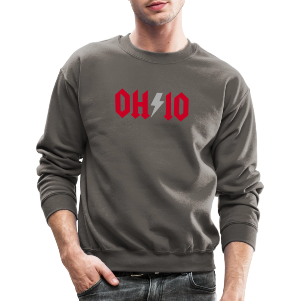 OH*IO Crewneck Sweatshirt - asphalt gray