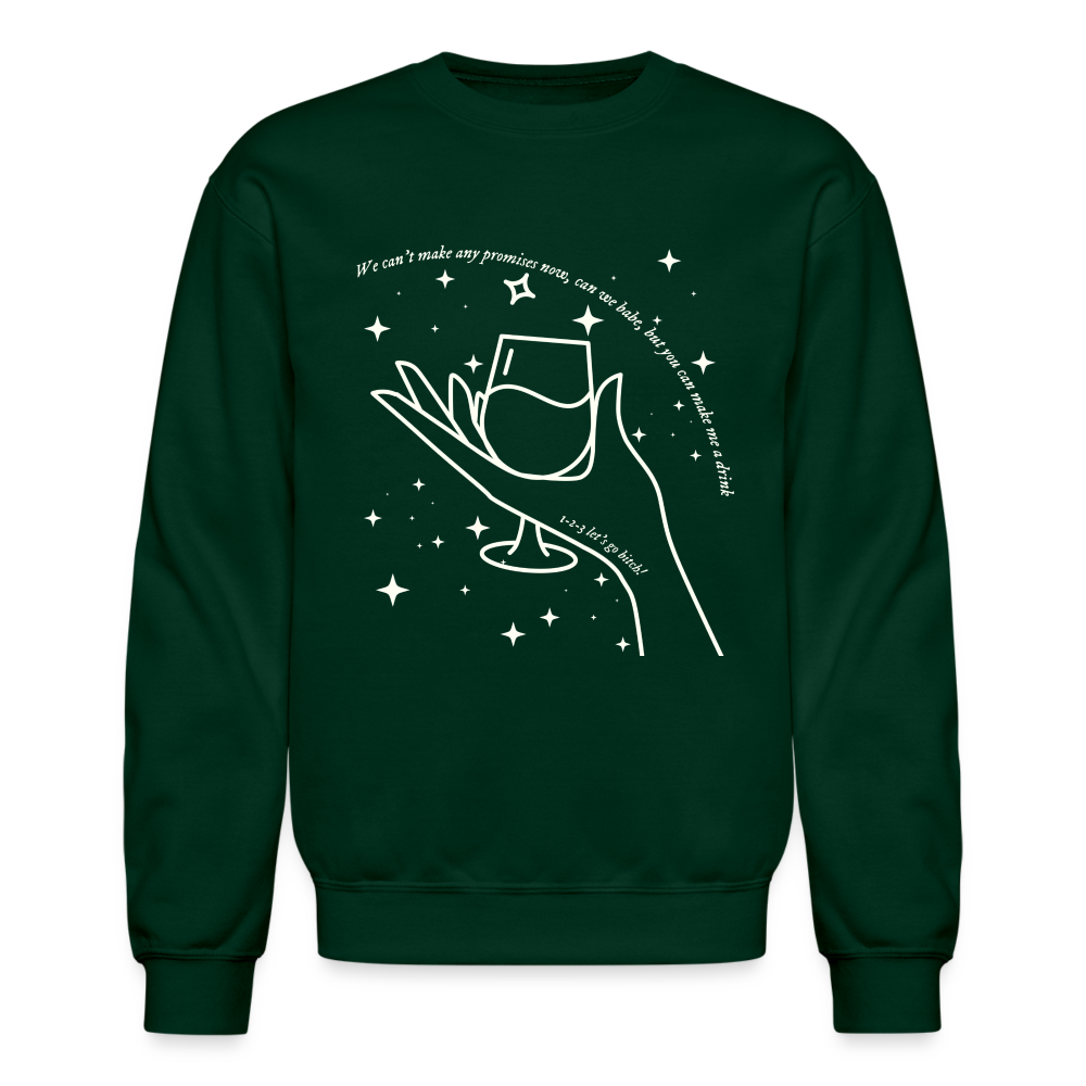 Delicate Crewneck Sweatshirt - forest green