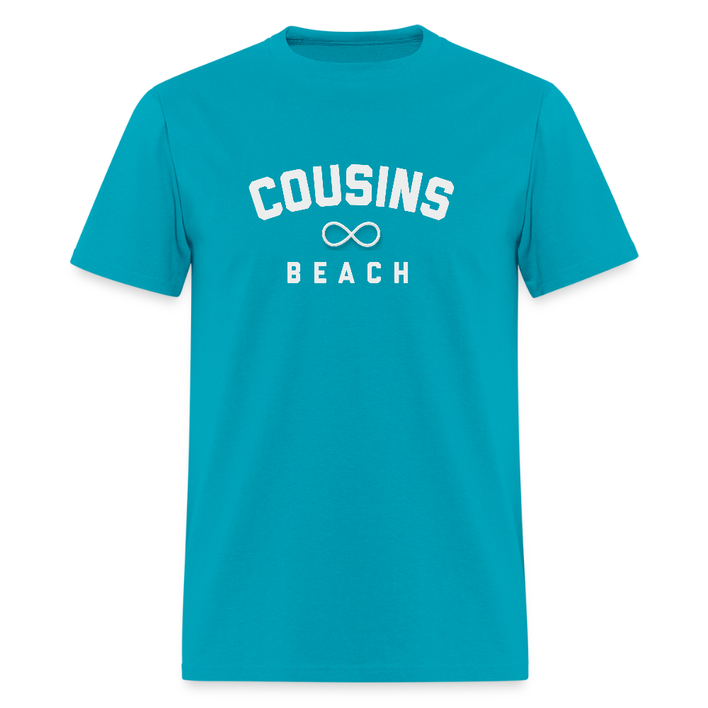 Cousins Beach Infinity Unisex Classic T-Shirt - turquoise
