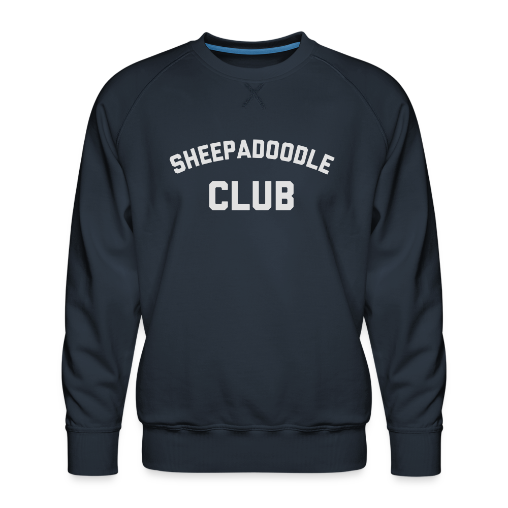 Sheepadoodle Club Men’s Premium Sweatshirt - navy