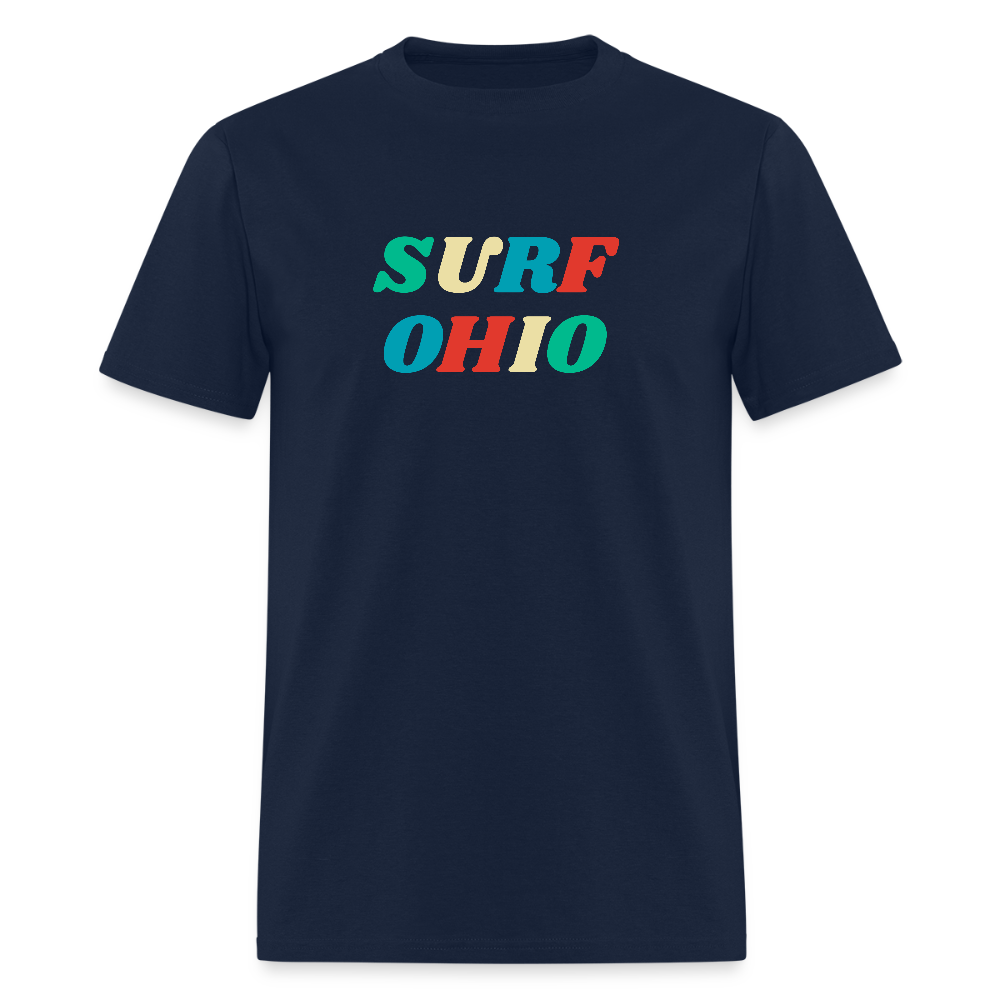 Surf Ohio Men's T-Shirt | GILDAN 5000 - navy