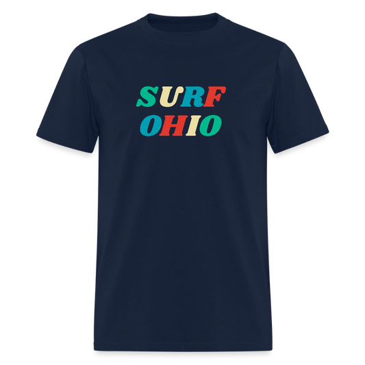 Surf Ohio Men's T-Shirt | GILDAN 5000 - navy