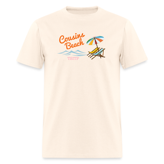 Cousins Beach Chairs Unisex Classic T-Shirt - natural