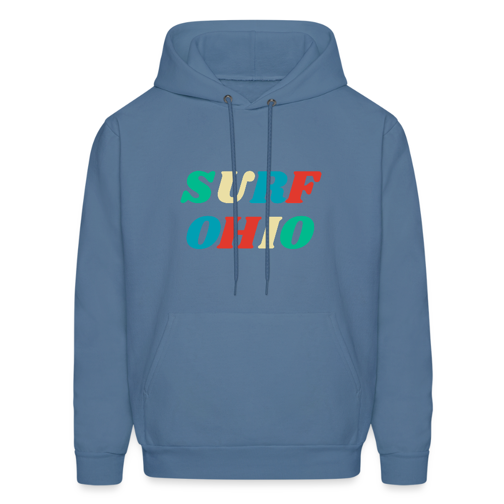 Surf Ohio Men's Hoodie - denim blue