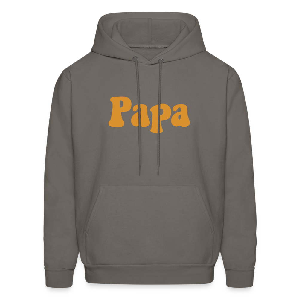 Papa Men's Hoodie - asphalt gray