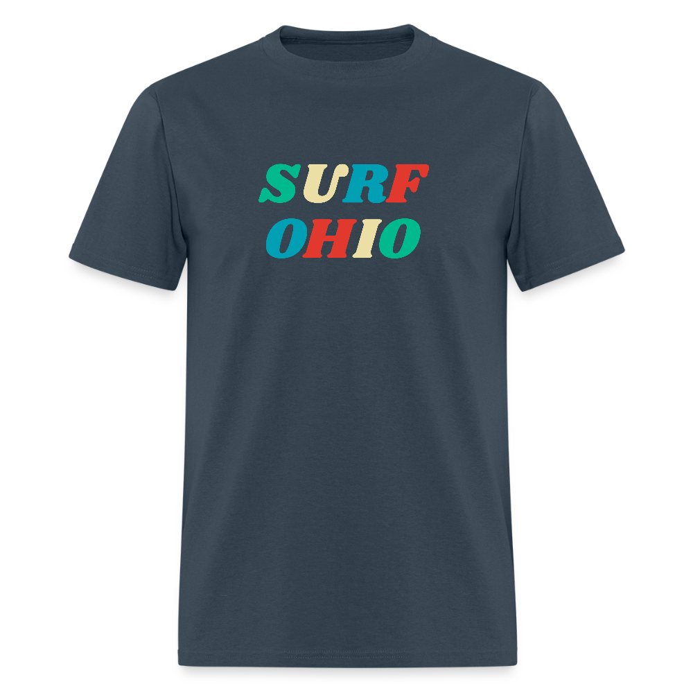 Surf Ohio Men's T-Shirt | GILDAN 5000 -  blue dusk