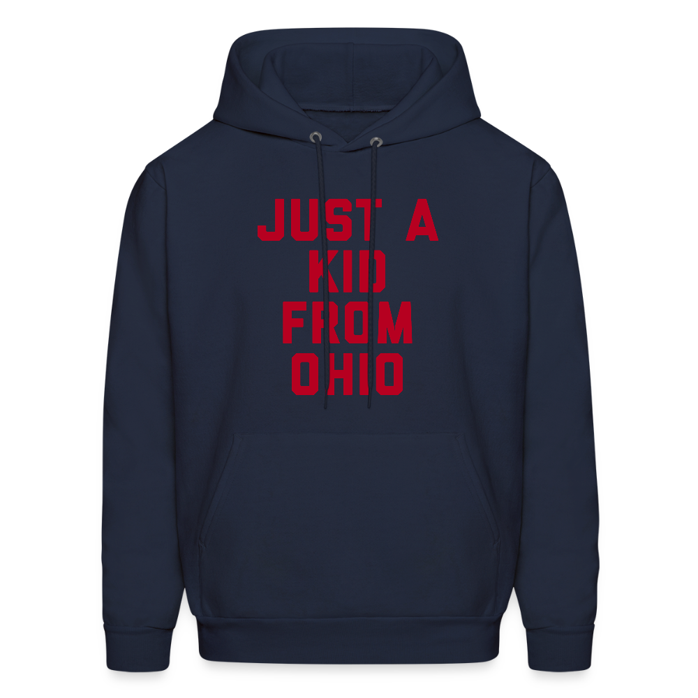 Just A Kid from Ohio Men's Hoodie - navy