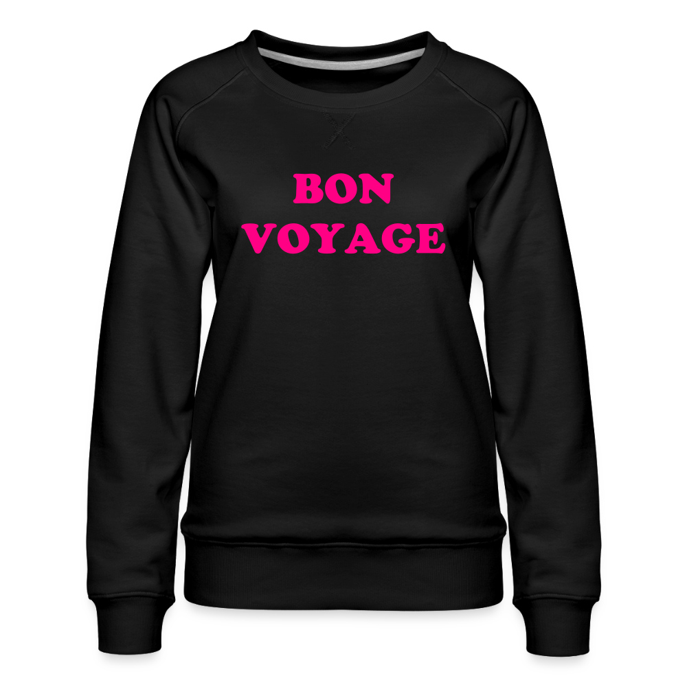 Bon Voyage Women’s Premium Sweatshirt - black