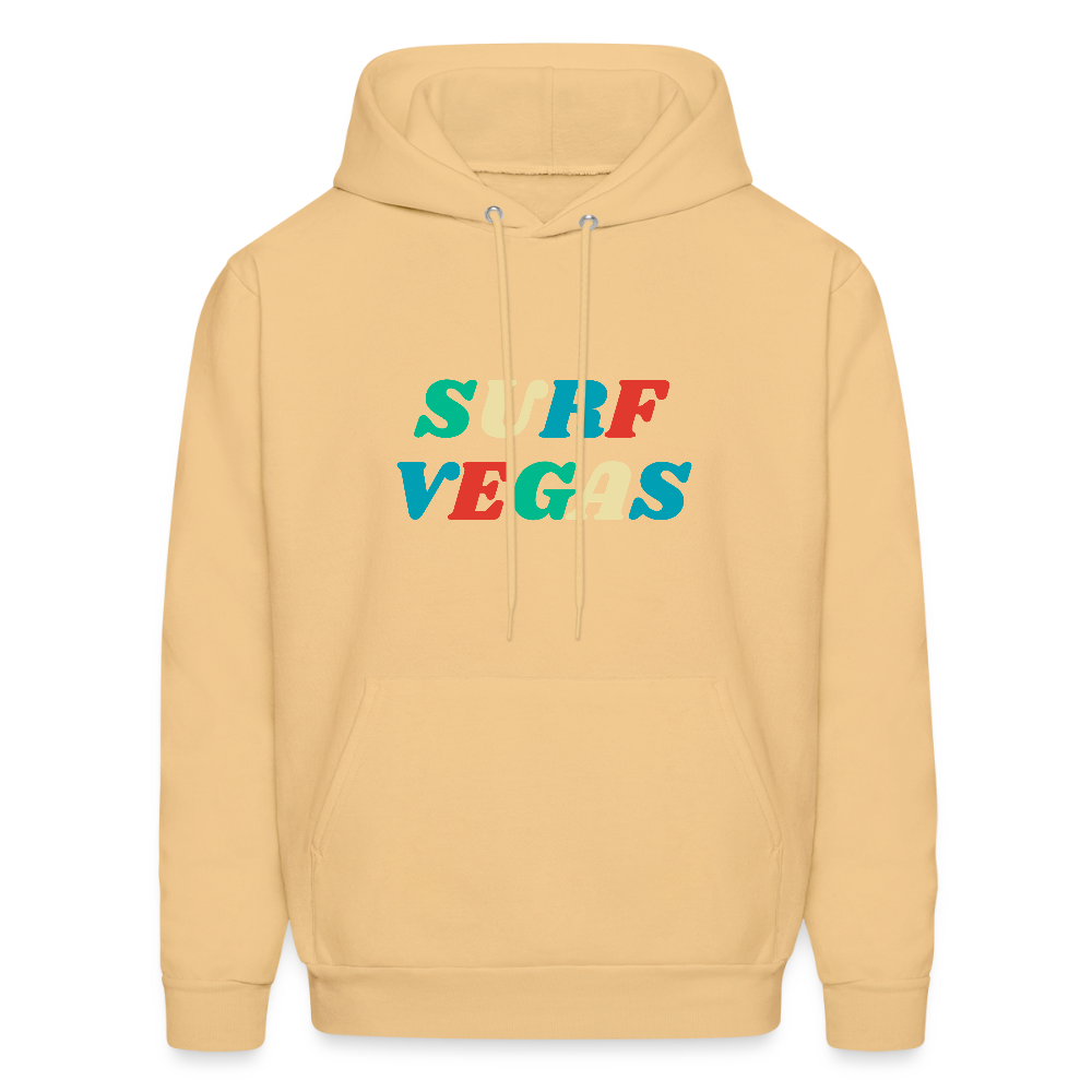 Surf Vegas Men's Hoodie - light gold