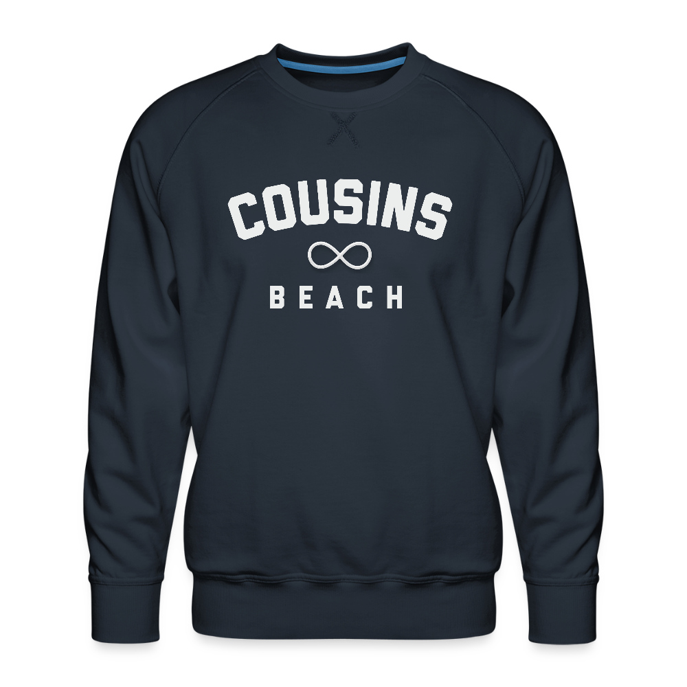 Cousins Beach Infinity Men’s Premium Sweatshirt - navy