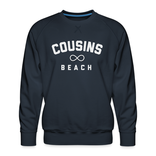 Cousins Beach Infinity Men’s Premium Sweatshirt - navy