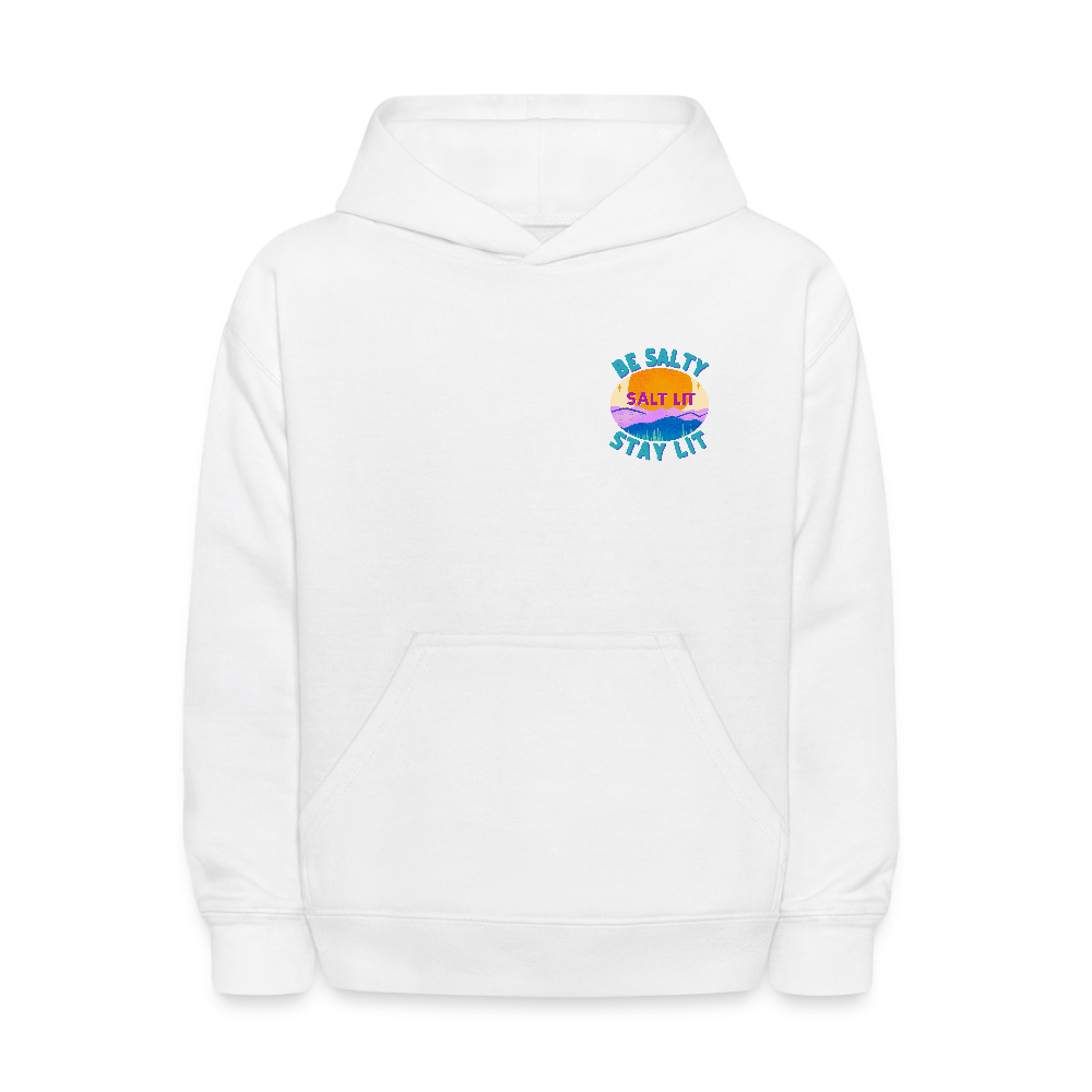 SALTLIT Kids' Hoodie - white