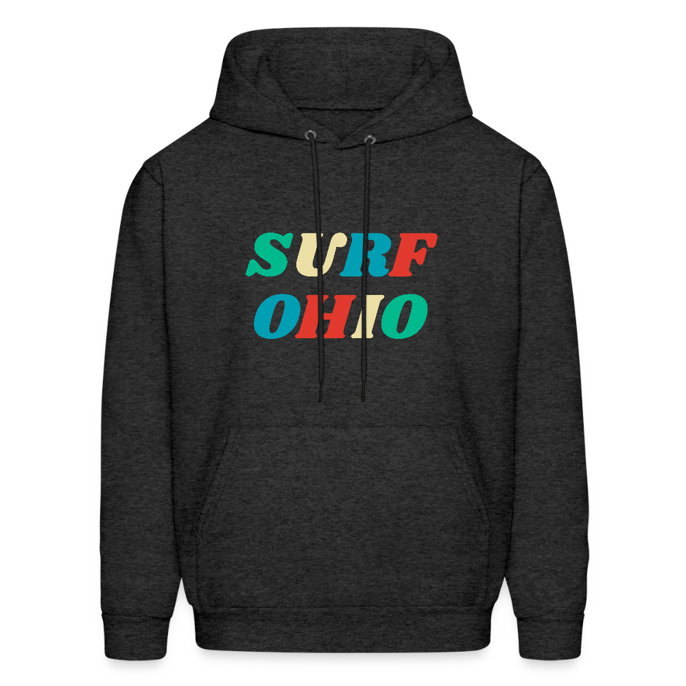 Surf Ohio Men's Hoodie - charcoal grey