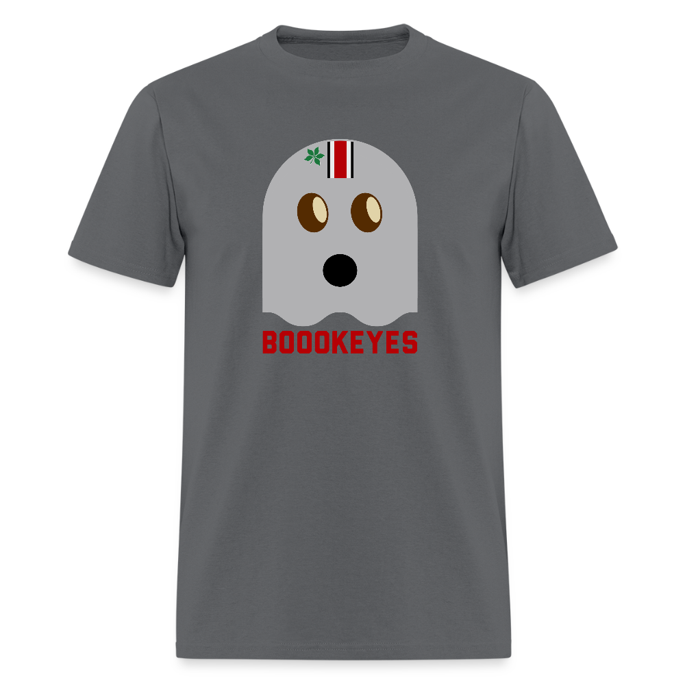 Boookeyes Unisex T-Shirt - charcoal