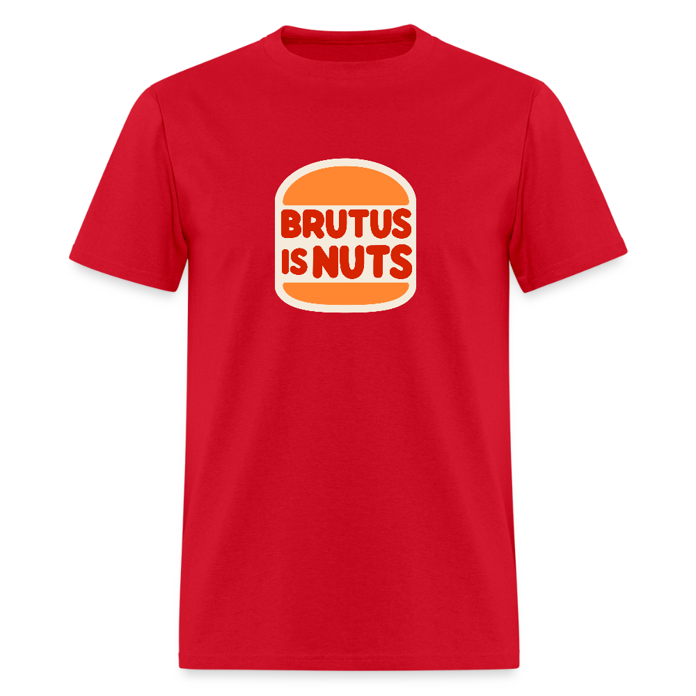 Brutus is Nuts Unisex Classic T-Shirt - red