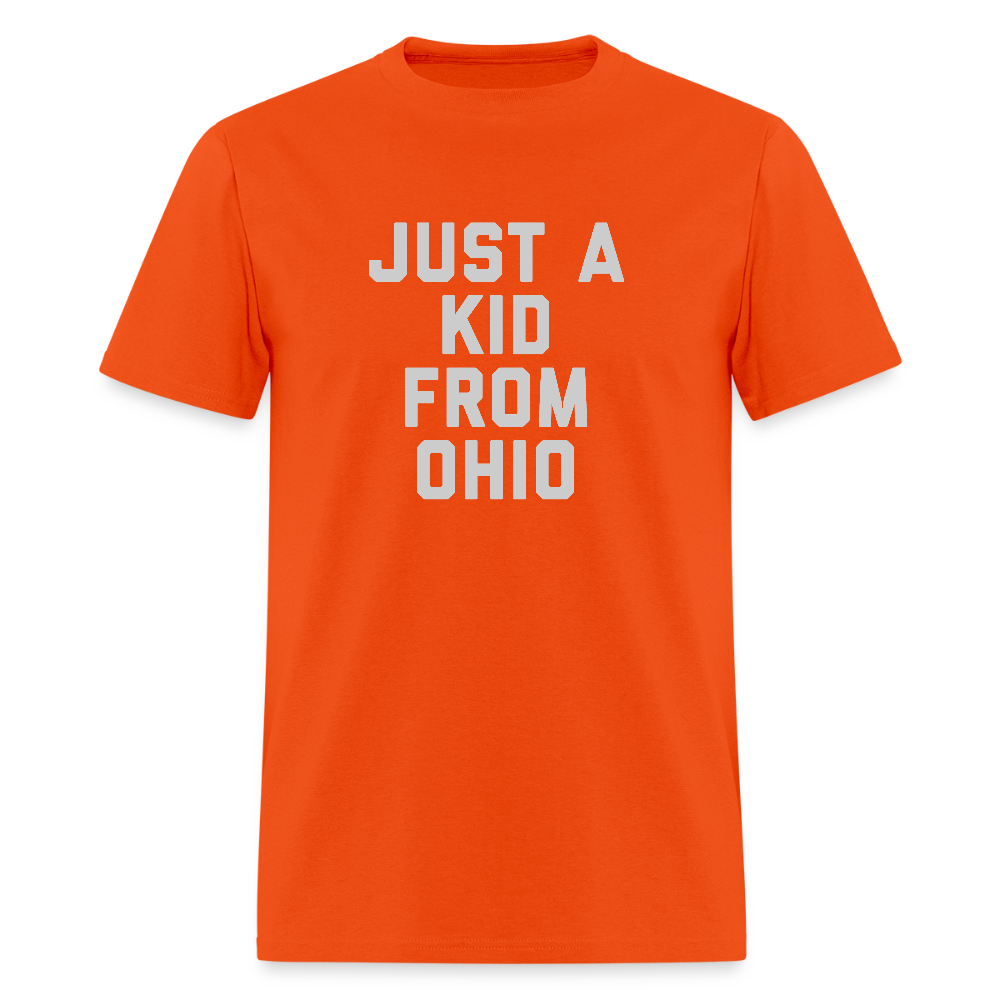 Just a Kid From Ohio Unisex Classic T-Shirt - orange