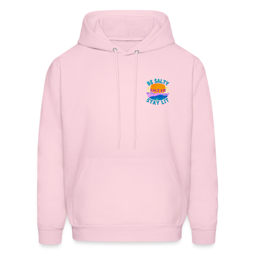 SALTLIT Men's Hoodie - pale pink