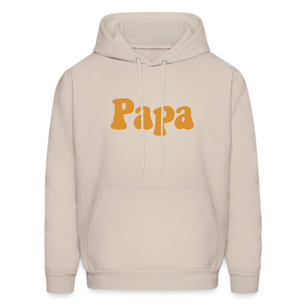 Papa Men's Hoodie - Sand