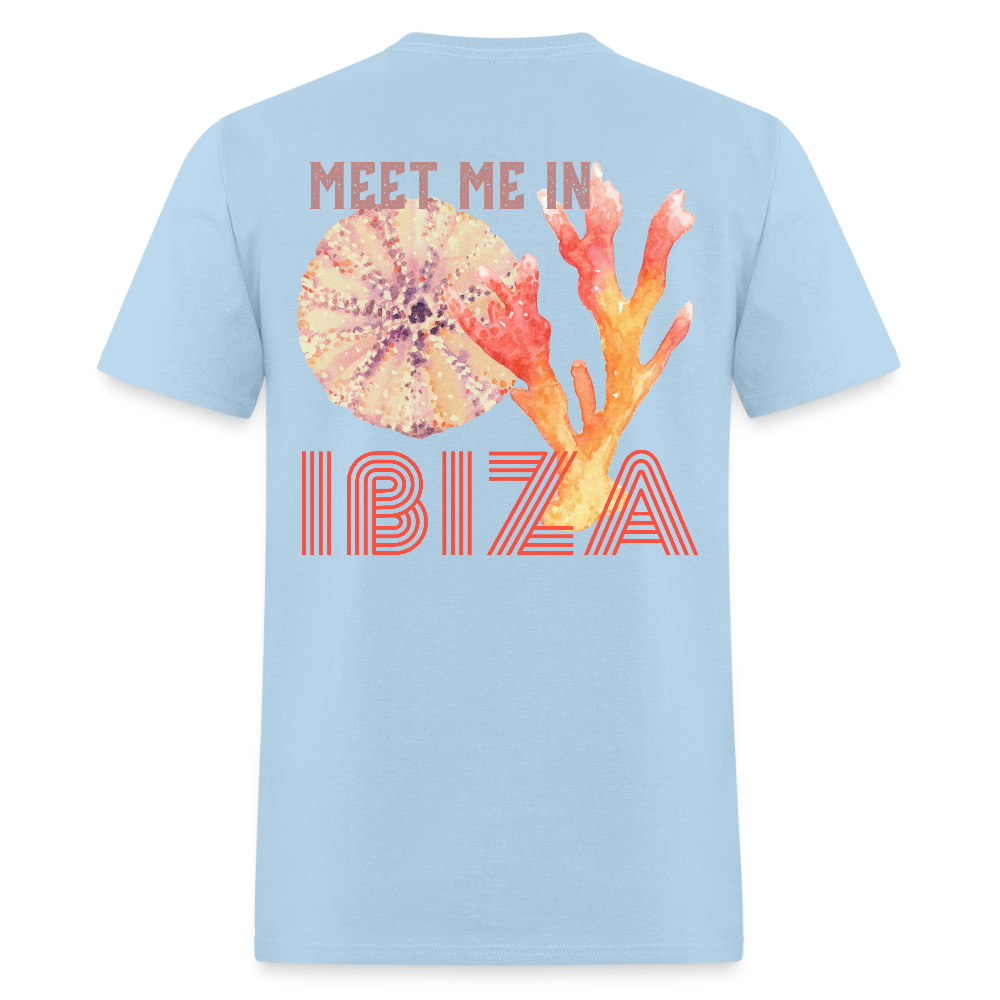 Meet Me in Ibiza Unisex Classic T-Shirt - powder blue
