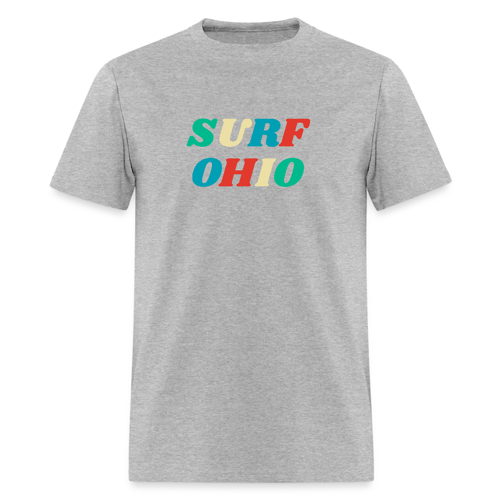 Surf Ohio Men's T-Shirt | GILDAN 5000 - heather gray