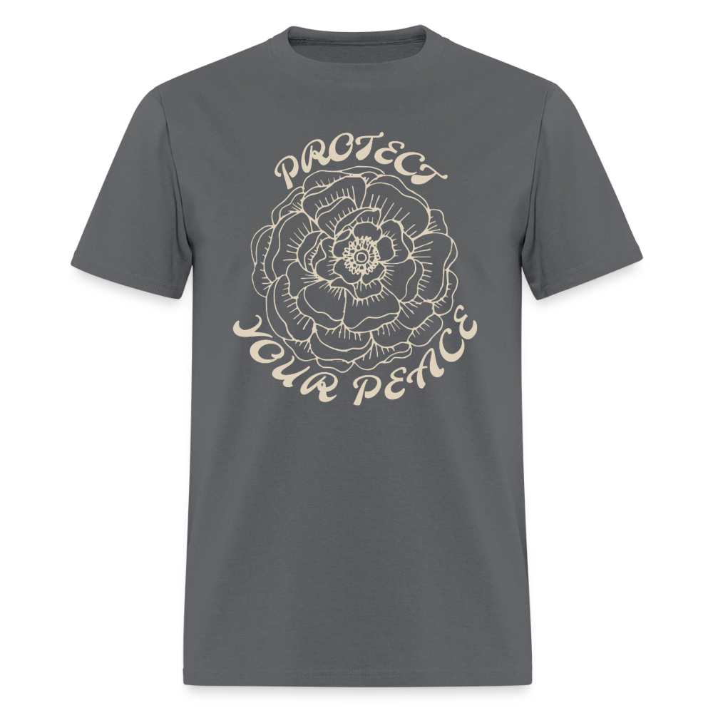 Protect Your Peace Unisex T-Shirt - charcoal