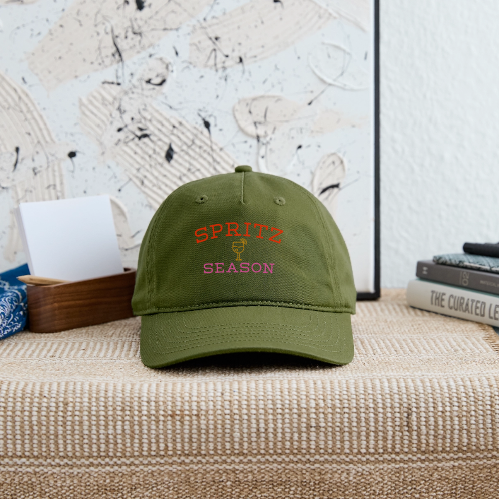 Spritz Season Organic Baseball Cap - olive green