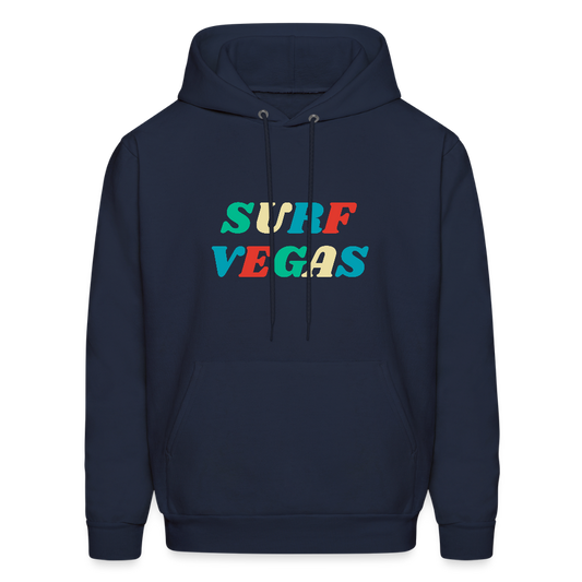 Surf Vegas Men's Hoodie - navy