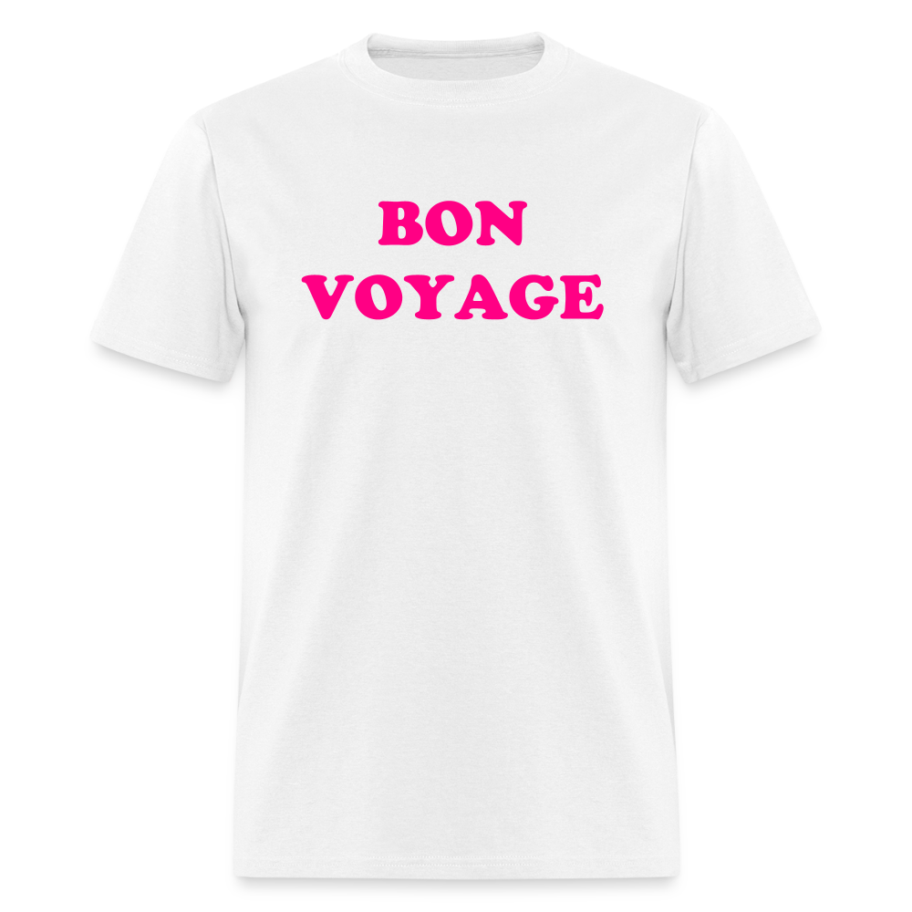 Bon Voyage Unisex Classic T-Shirt - white