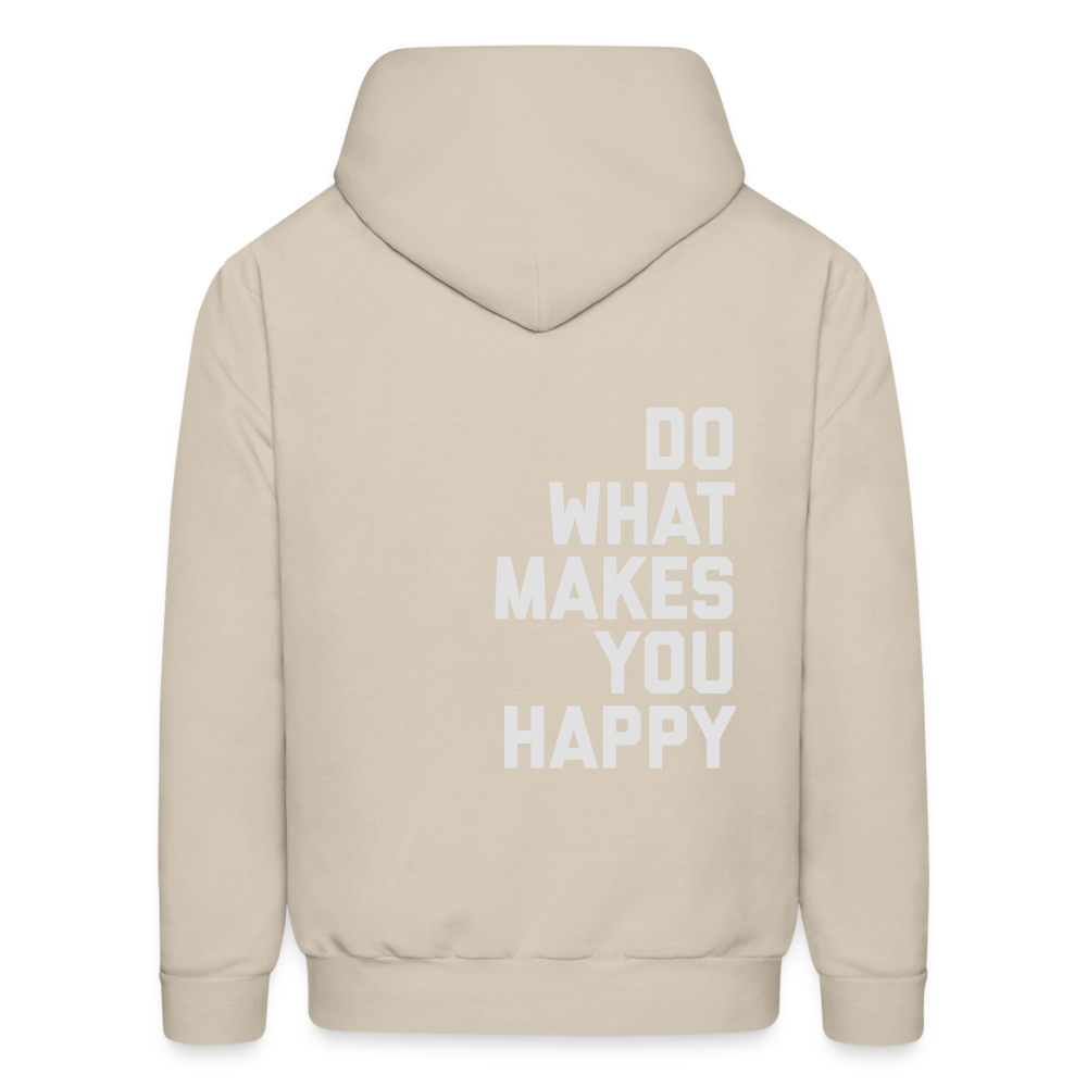 Do What Makes You Happy Men's Hoodie - Sand
