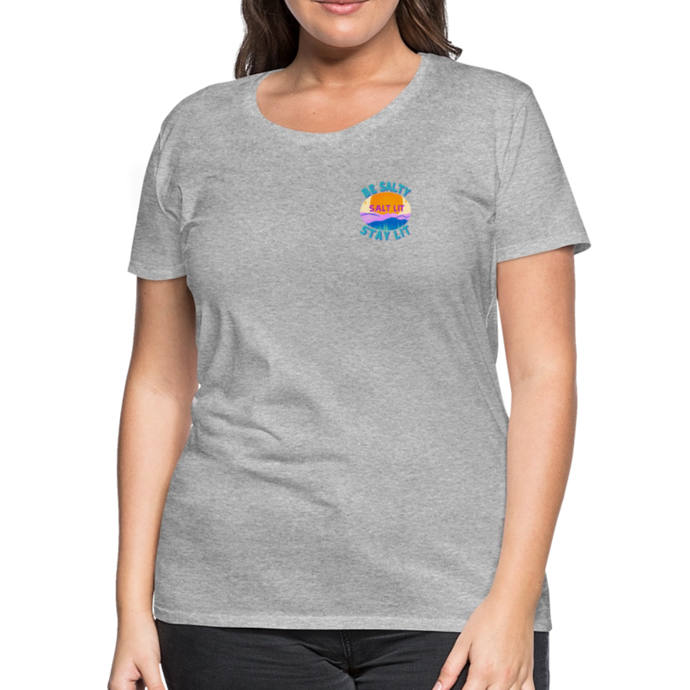 SALTLIT Scoop Neck - heather gray