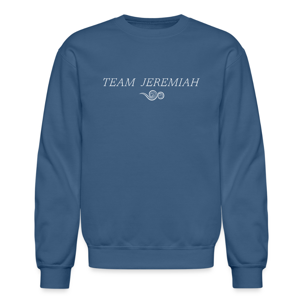Team Jeremiah Crewneck Sweatshirt - indigo blue