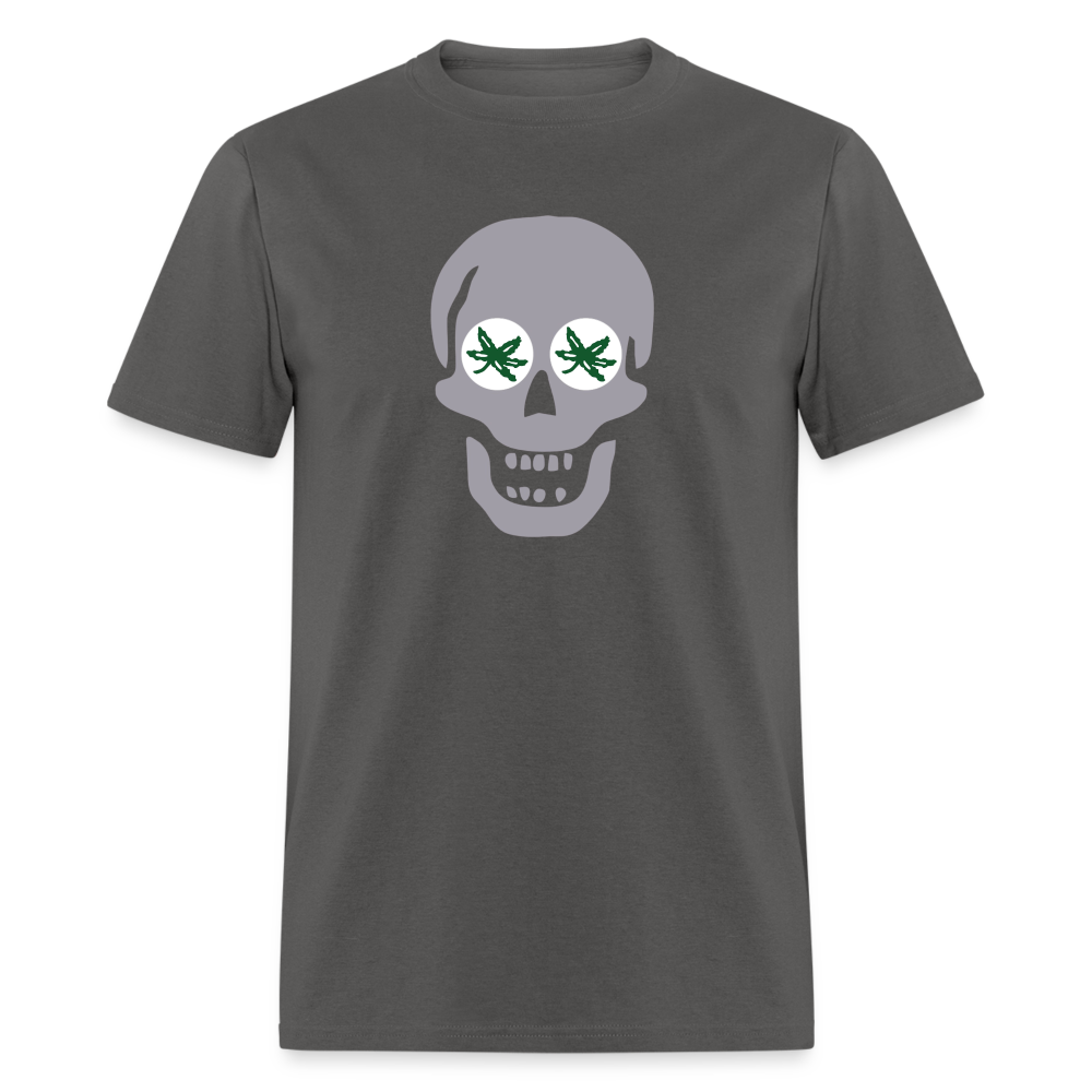 Skull BuckEYES Unisex Classic T-Shirt - charcoal