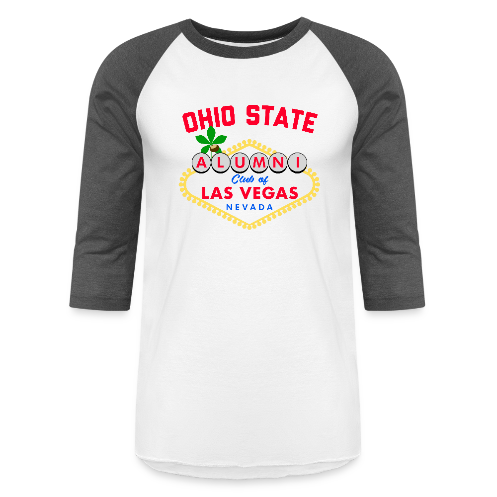 OSAC Baseball T-Shirt - white/charcoal