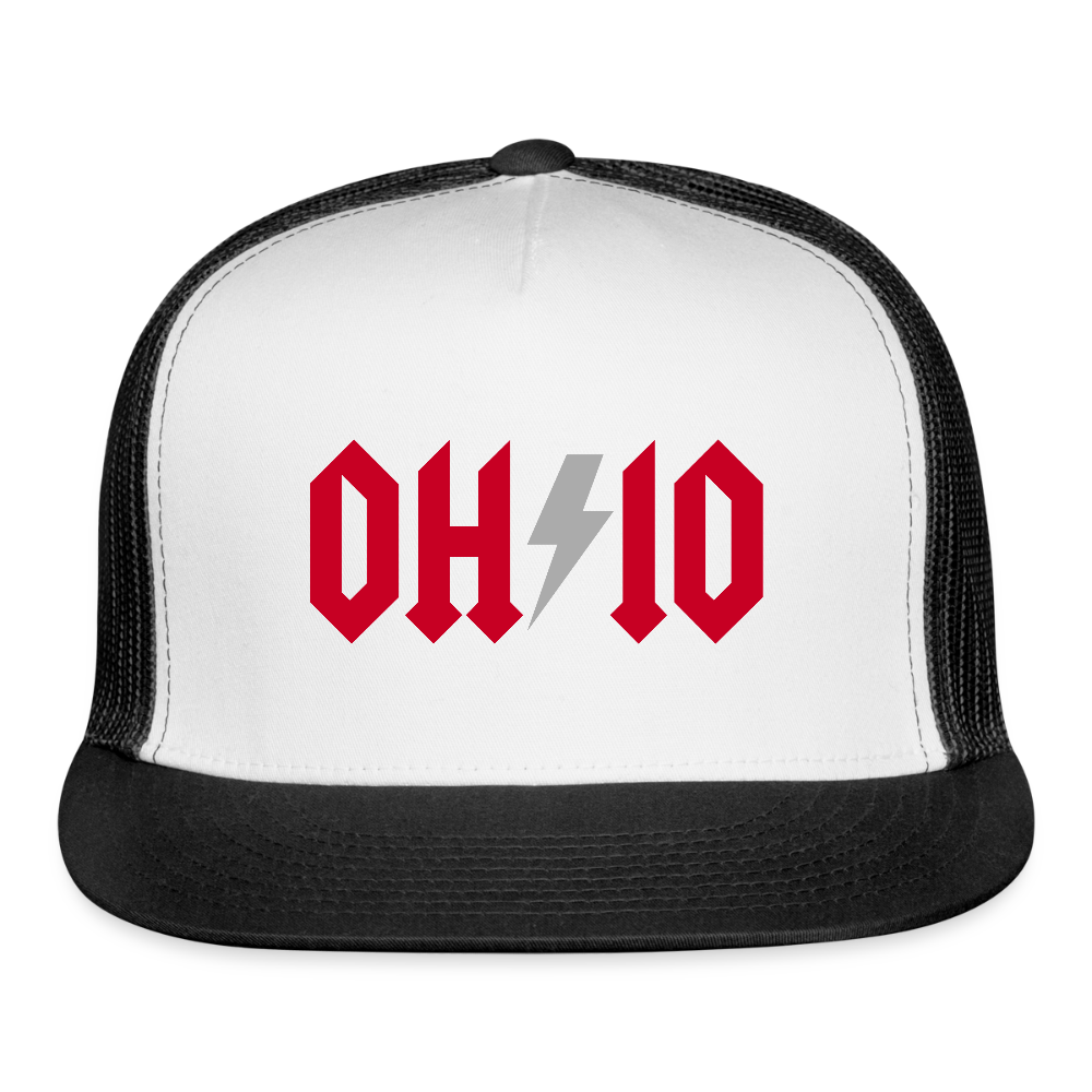 OH*IO Trucker Hat - white/black