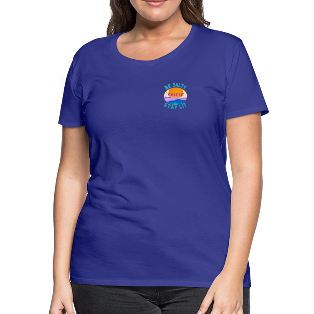 SALTLIT Scoop Neck - royal blue