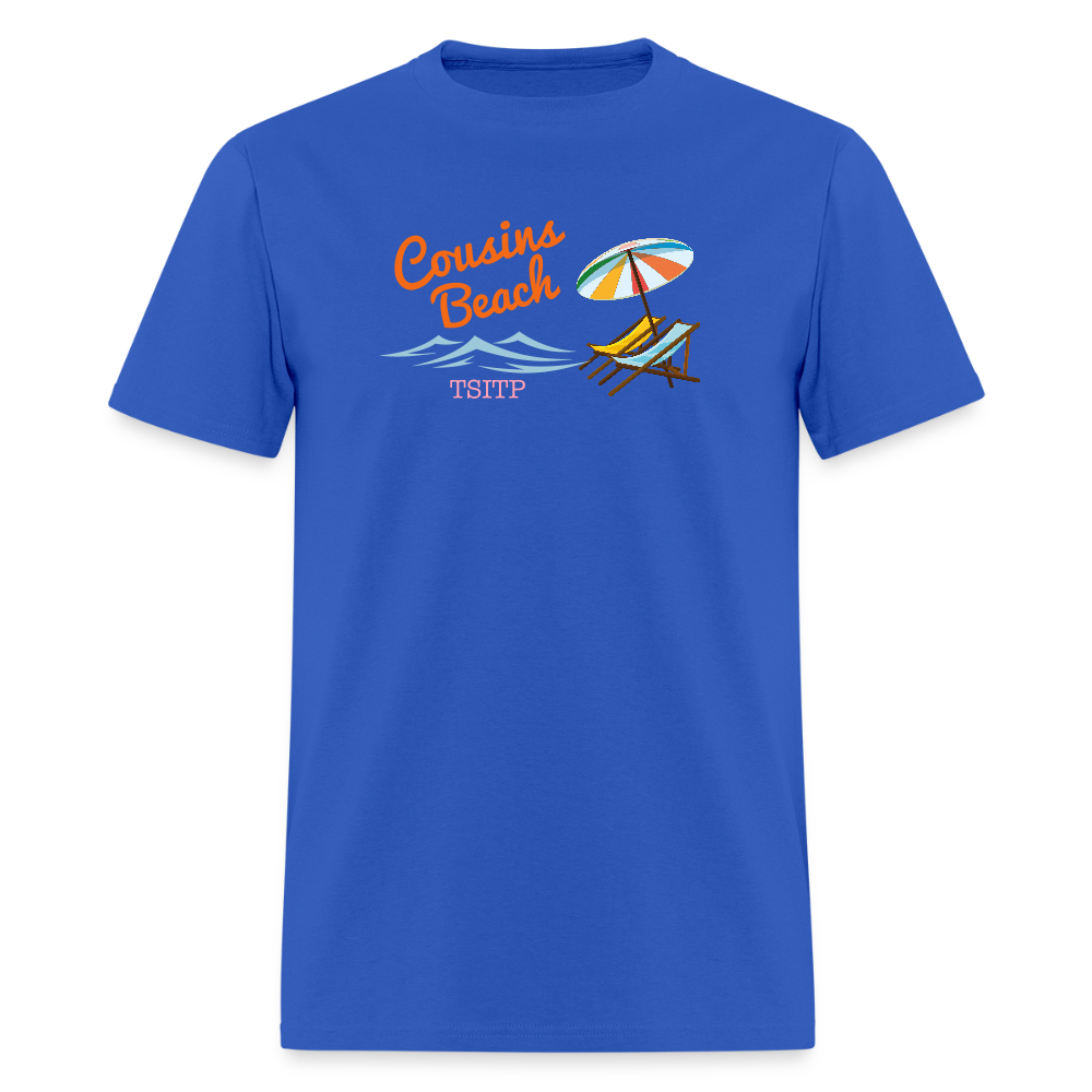 Cousins Beach Chairs Unisex Classic T-Shirt - royal blue