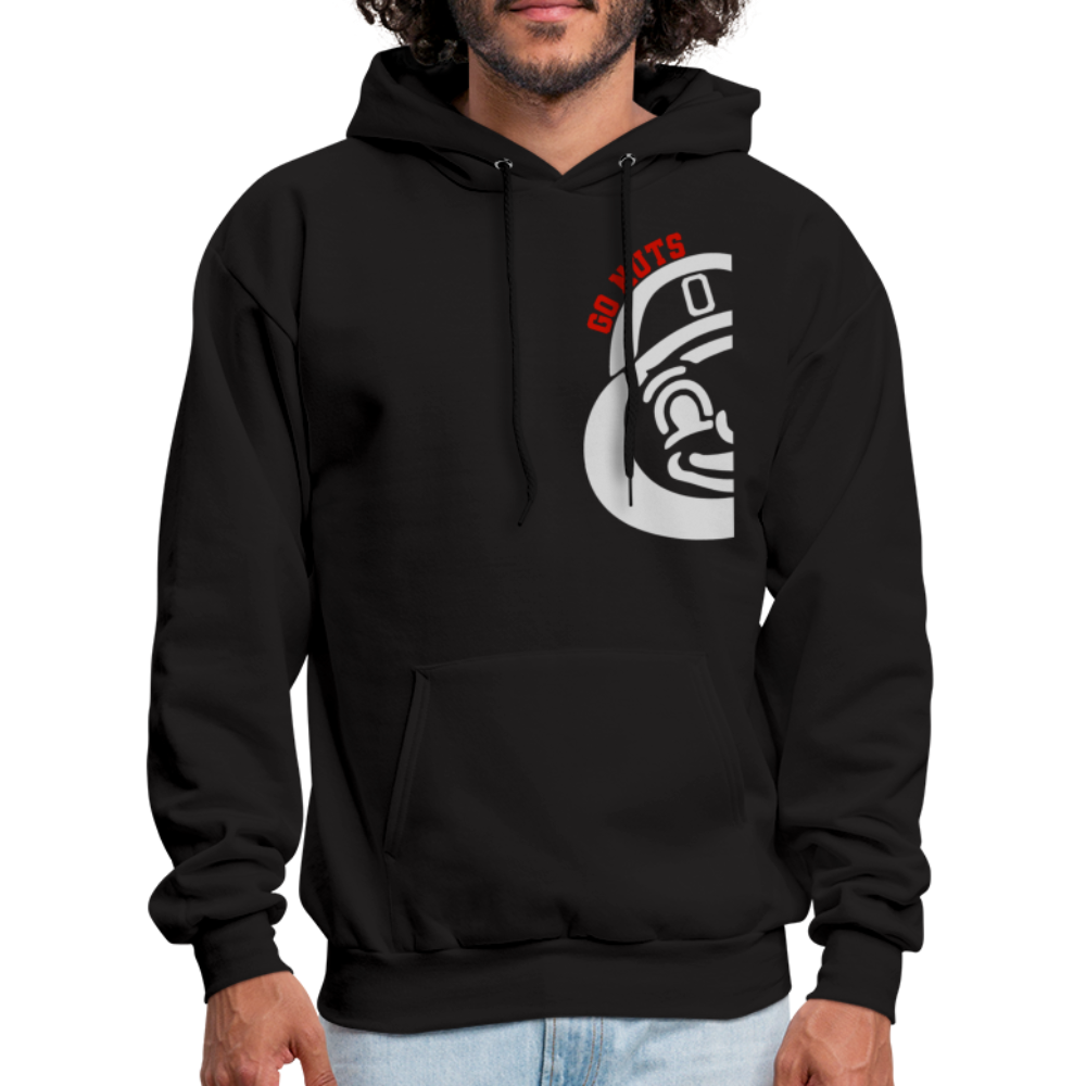 Go Nuts Brutus Men's Hoodie - black