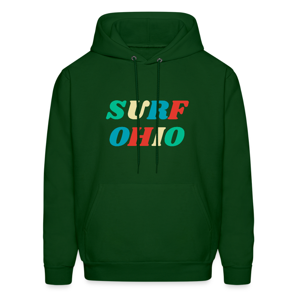 Surf Ohio Men's Hoodie - forest green