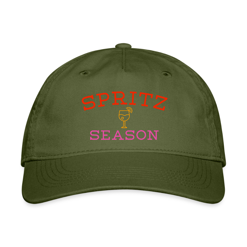Spritz Season Organic Baseball Cap - olive green