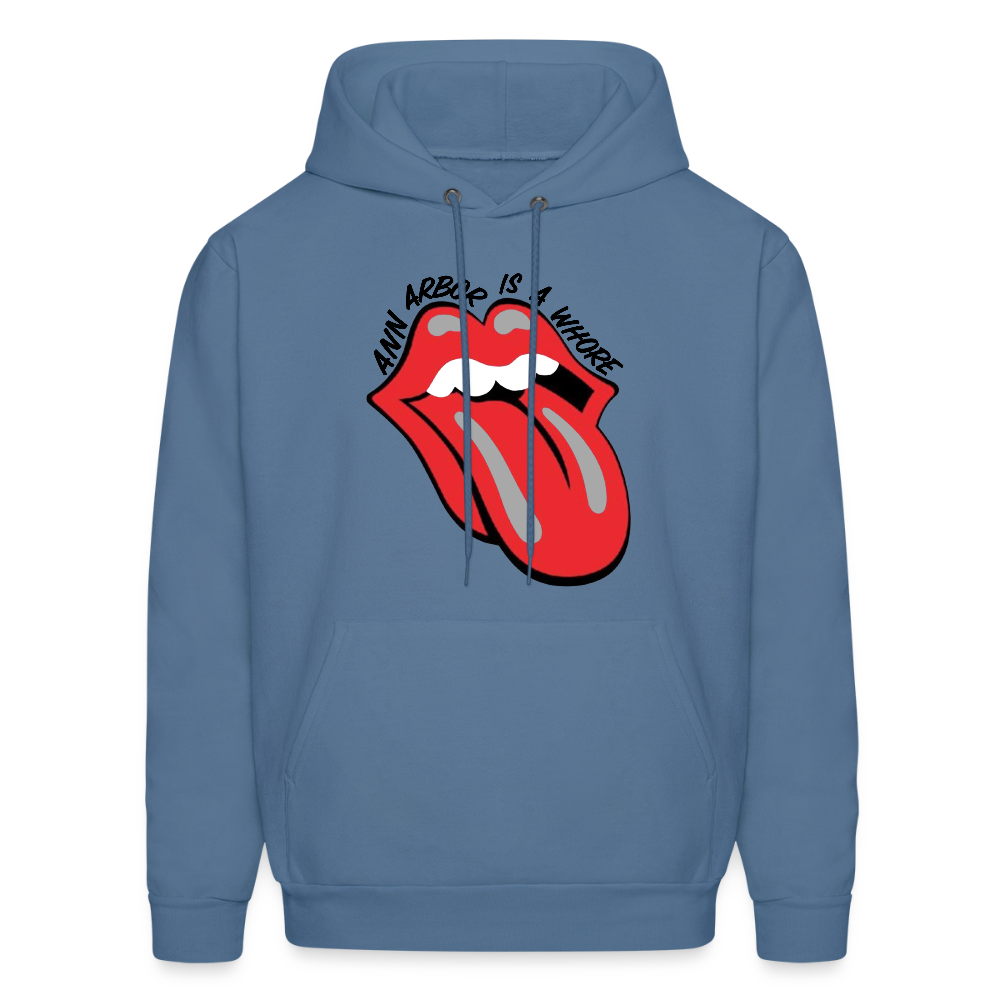 Ann Arbor was aWhore Men's Hoodie - denim blue