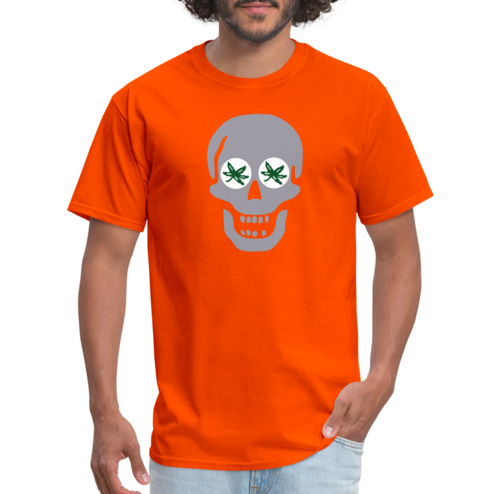 Skull BuckEYES Unisex Classic T-Shirt - orange