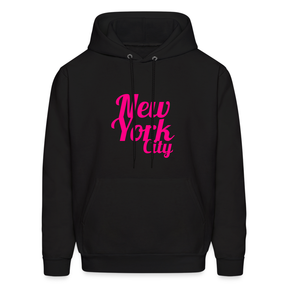 New York City Men's Hoodie - black
