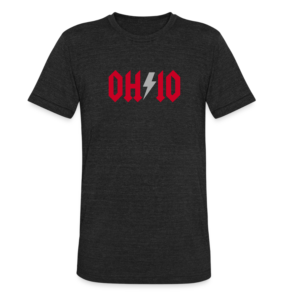 OH*IO Unisex Tri-Blend T-Shirt - heather black